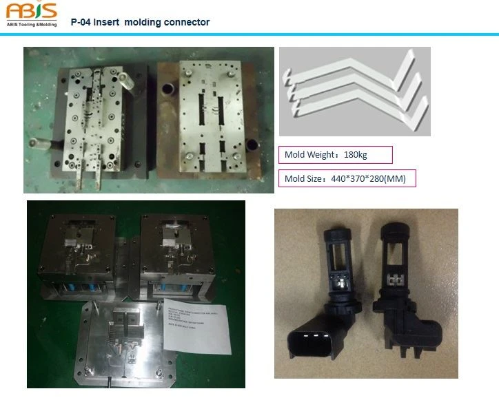 connector molds insert with metal 2