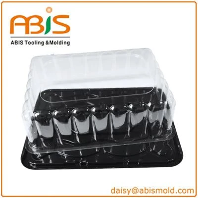 Clear Plastic Disposable Cake Containers